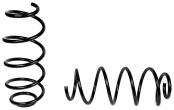 Пружины передних стоек 1119, 2170, 2190 ТЕХНО РЕССОР (усиленные, стандарт) 2шт