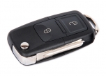 Ключ замка зажигания Ларгус выкидной, без платы, по типу Volkswagen, 2 кнопки